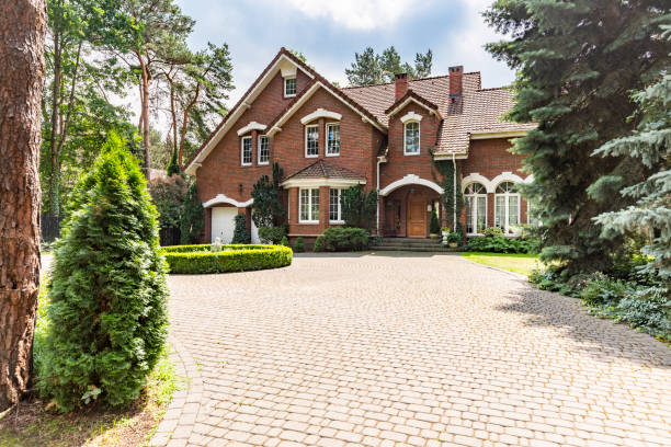 Residential Paver Driveway in Southern Gateway, VA